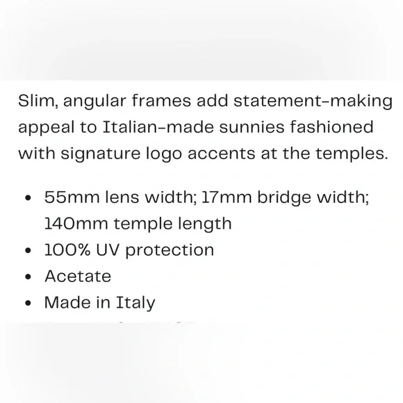 LOEWE Oversized Ivory White Fantasy Slim Sunglasses made in Italy NEW - Picture 5 of 5